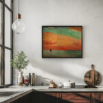 Sunrise over the Eastern Sea 1932 Fujishima Takeji 6 mockup