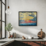 Sunset Acapulco circa 1912 Joseph Pennell 6 mockup