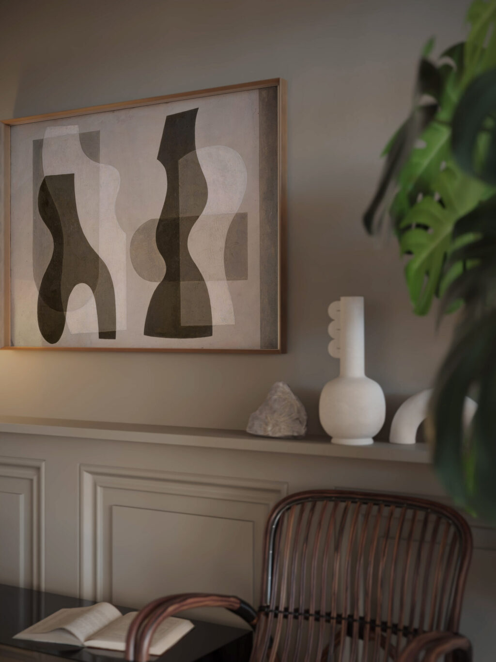 Superimposed Forms 1938 Jessica Dismorr video mockup