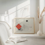 Suprematisch worden van tWee kWA drA ten in 6 konstrukties Pl. 1 1922 El Lissitzky 4 mockup