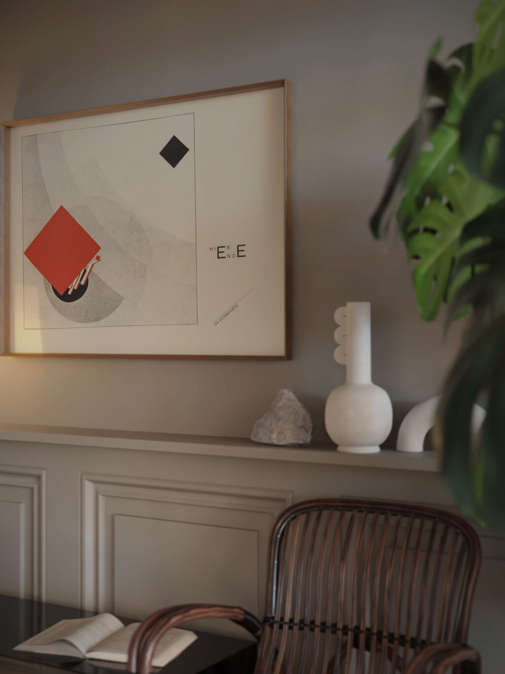 Suprematisch worden van tWee kWA drA ten in 6 konstrukties Pl. 1 1922 El Lissitzky video mockup