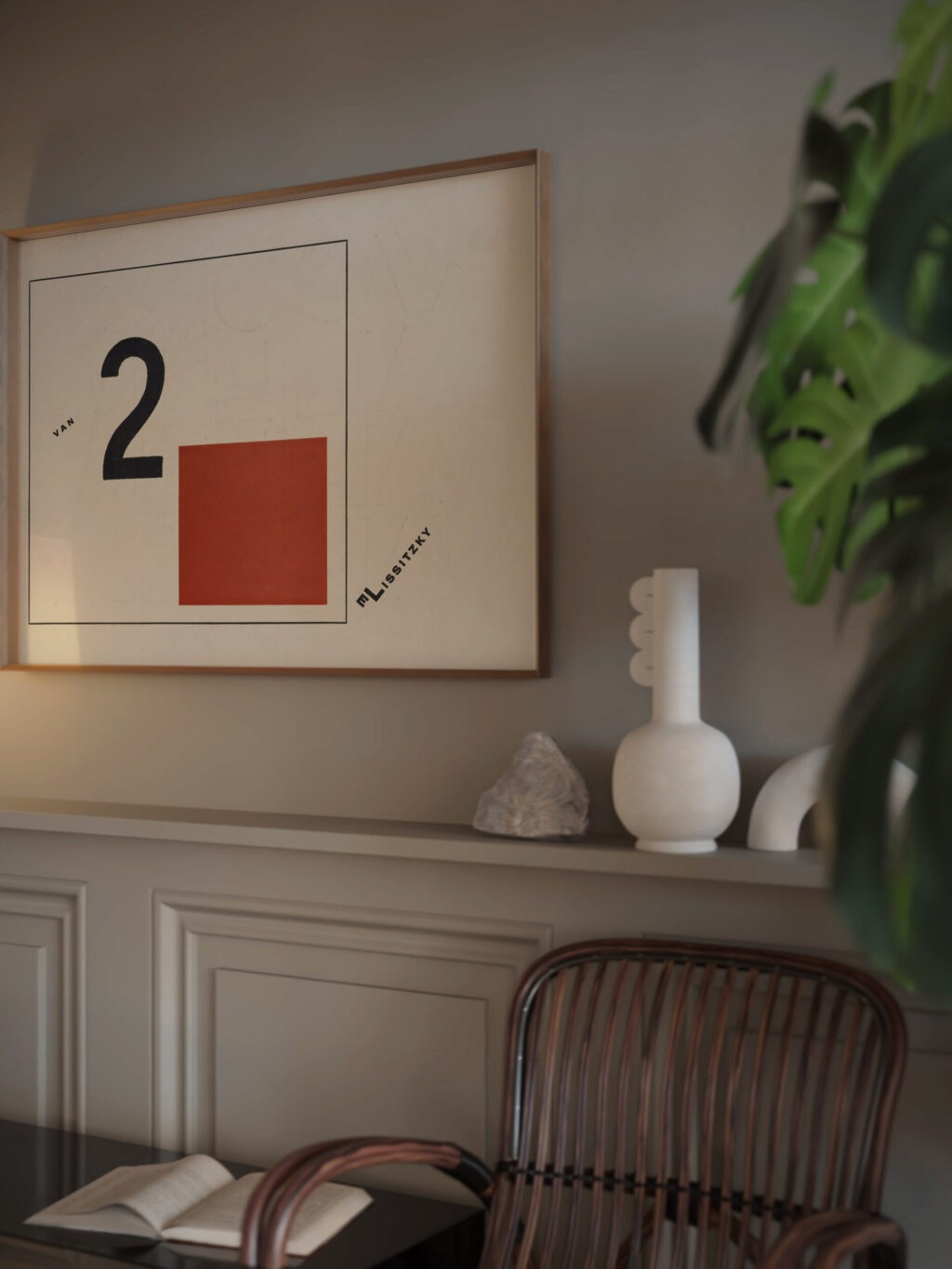 Suprematisch worden van tWee kWA drA ten in 6 konstrukties Pl. 2 1922 El Lissitzky video mockup