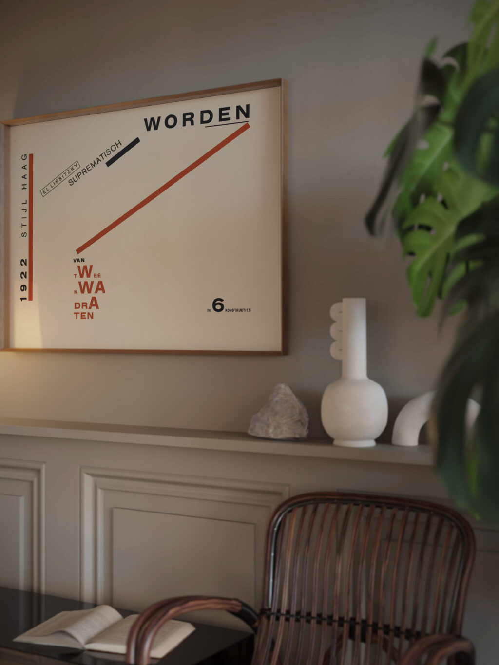 Suprematisch worden van tWee kWA drA ten in 6 konstrukties Pl. 4 1922 El Lissitzky video mockup