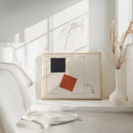 Suprematisch worden van tWee kWA drA ten in 6 konstrukties Pl. 7 1922 El Lissitzky 4 mockup