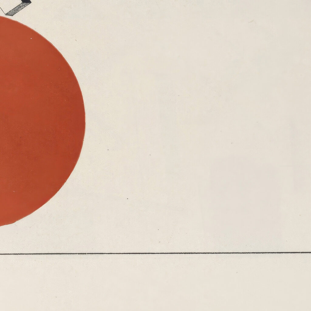 Suprematisch worden van tWee kWA drA ten in 6 konstrukties Pl. 8 1922 El Lissitzky 8 mockup