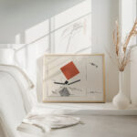 Suprematisch worden van tWee kWA drA ten in 6 konstrukties Pl. 9 1922 El Lissitzky 4 mockup