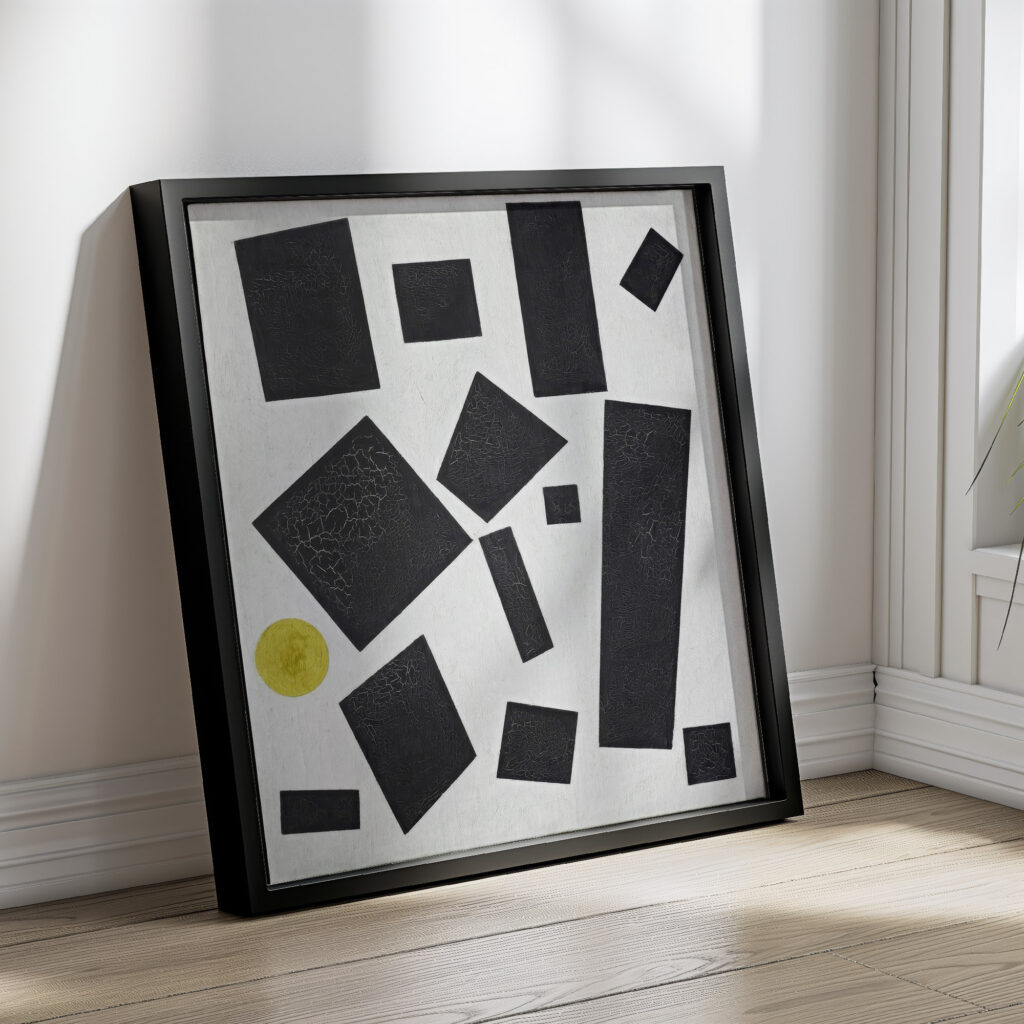 Suprematism 1915 Kazimir Malevich 4 mockup