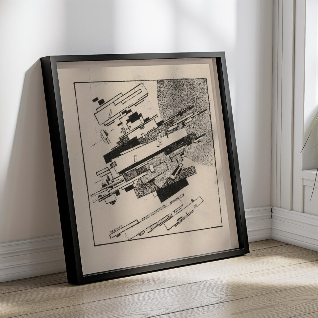 Suprematist Satellites 1920 Kazimir Malevich 4 mockup