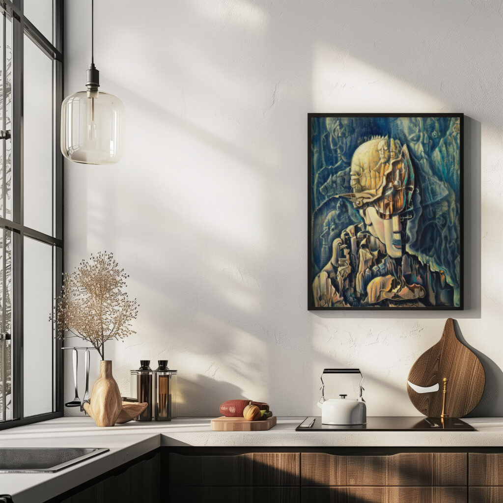Surreal Portrait 1938 Benjamin F. Berlin 6 mockup