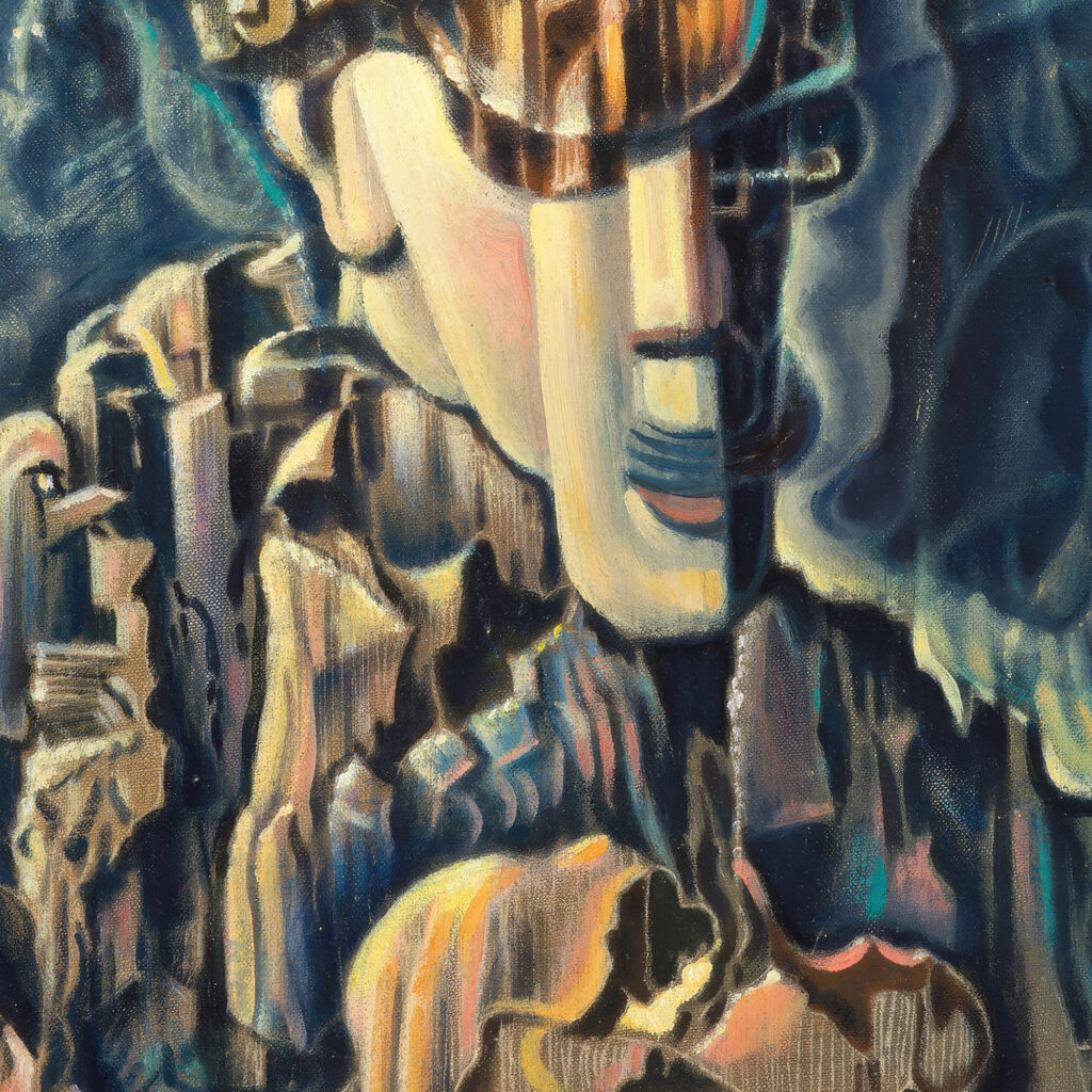 Surreal Portrait 1938 Benjamin F. Berlin 8 mockup