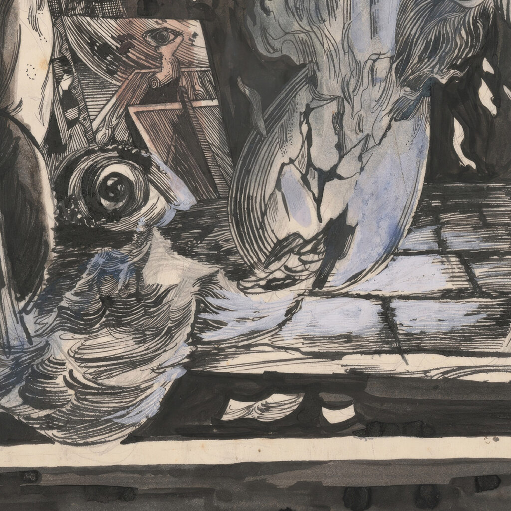 Surrealisticka kompozicia 1940–1944 Jan Novak 8 mockup