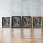 Surrealisticka kompozicia 1940–1944 Jan Novak framed posters mockup