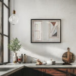 Swiatowid i chwalibog na swietym wzgorzu Praslowianie – rysunek dwustronny na odwrocie szkice obrazow abstrakcyjnych 1965 1969 Marian Kopf 6 mockup