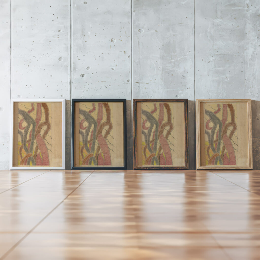 Swiety Franciszek. Projekt witraza do prezbiterium kosciola Franciszkanow w Krakowie 1897 Stanislaw Wyspianski 1 framed posters mockup Swiety Franciszek. Projekt witraza do prezbiterium kosciola Franciszkanow w Krakowie 1897 Stanislaw Wyspianski 1 framed posters mockup