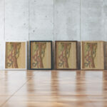 Swiety Franciszek. Projekt witraza do prezbiterium kosciola Franciszkanow w Krakowie 1897 Stanislaw Wyspianski 3 framed posters mockup Swiety Franciszek. Projekt witraza do prezbiterium kosciola Franciszkanow w Krakowie 1897 Stanislaw Wyspianski 3 framed posters mockup