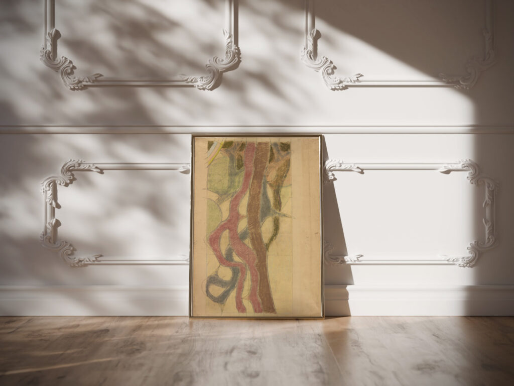 Swiety Franciszek. Projekt witraza do prezbiterium kosciola Franciszkanow w Krakowie 1897 Stanislaw Wyspianski 3 video mockup Swiety Franciszek. Projekt witraza do prezbiterium kosciola Franciszkanow w Krakowie 1897 Stanislaw Wyspianski 3 video mockup