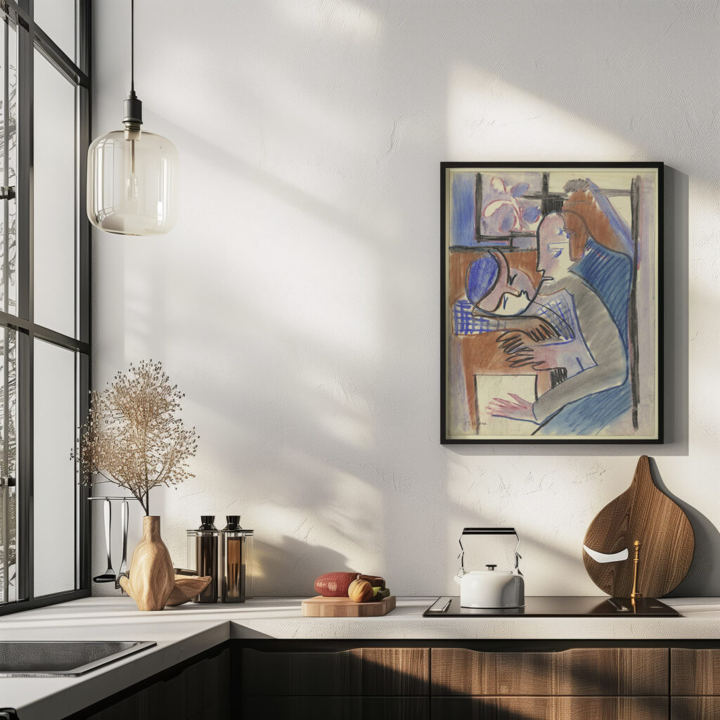 Swiss girl ca 1930 Ernst Ludwig Kirchner 6 mockup