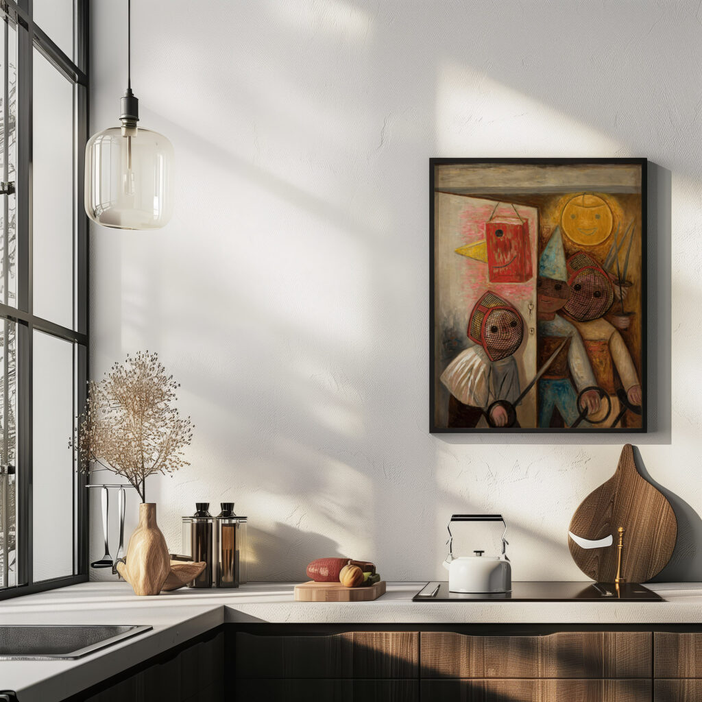 Swordsmen 1931 Tadeusz Makowski 6 mockup