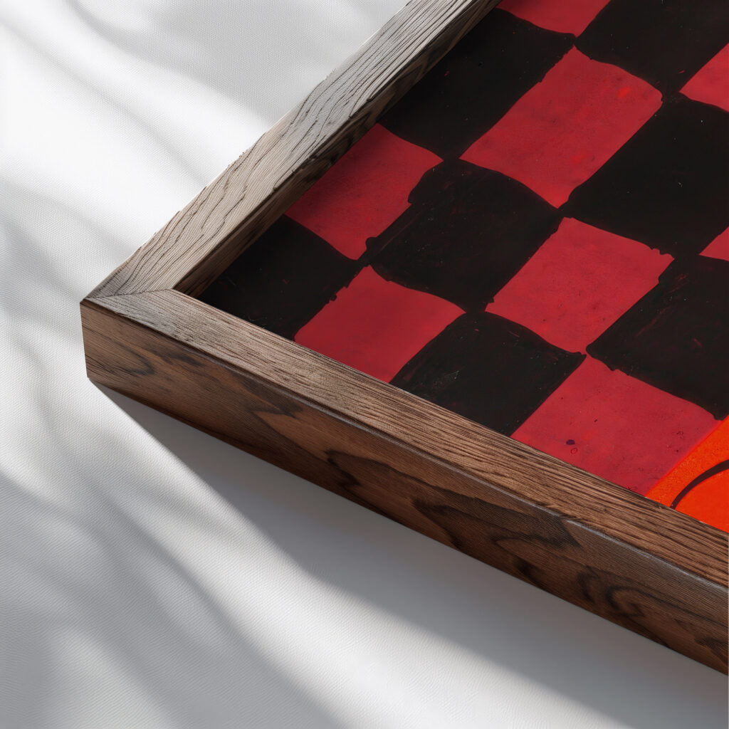 Sylvester 1922 Unknown close up dark wood mockup