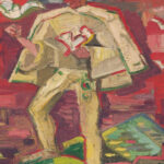 Symbolic Figure of a Man in a Folk Costume 1930 1935 Arnold Peter Weisz Kubincan 8 mockup