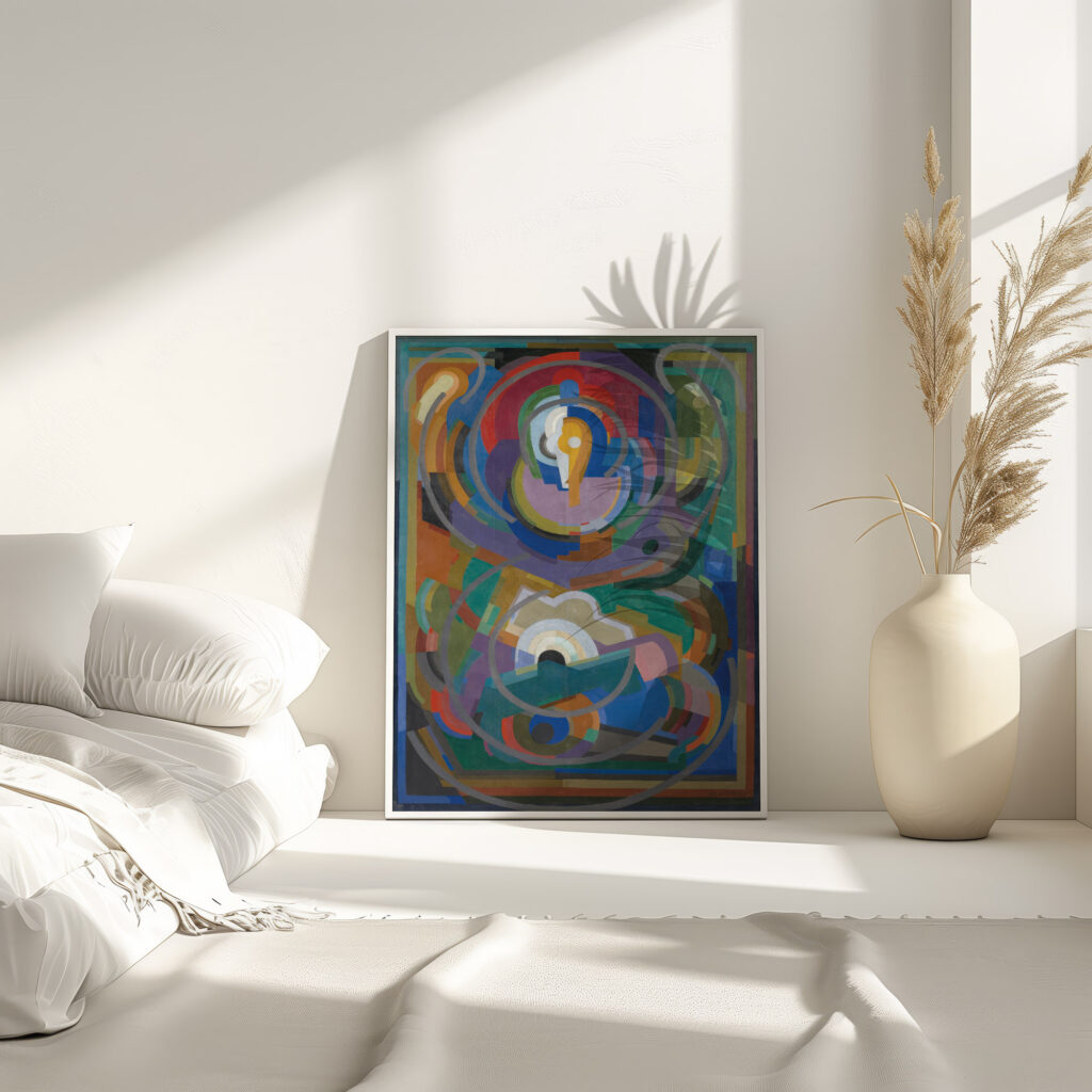 Symphonie en violet 1930 Albert Gleizes 4 mockup