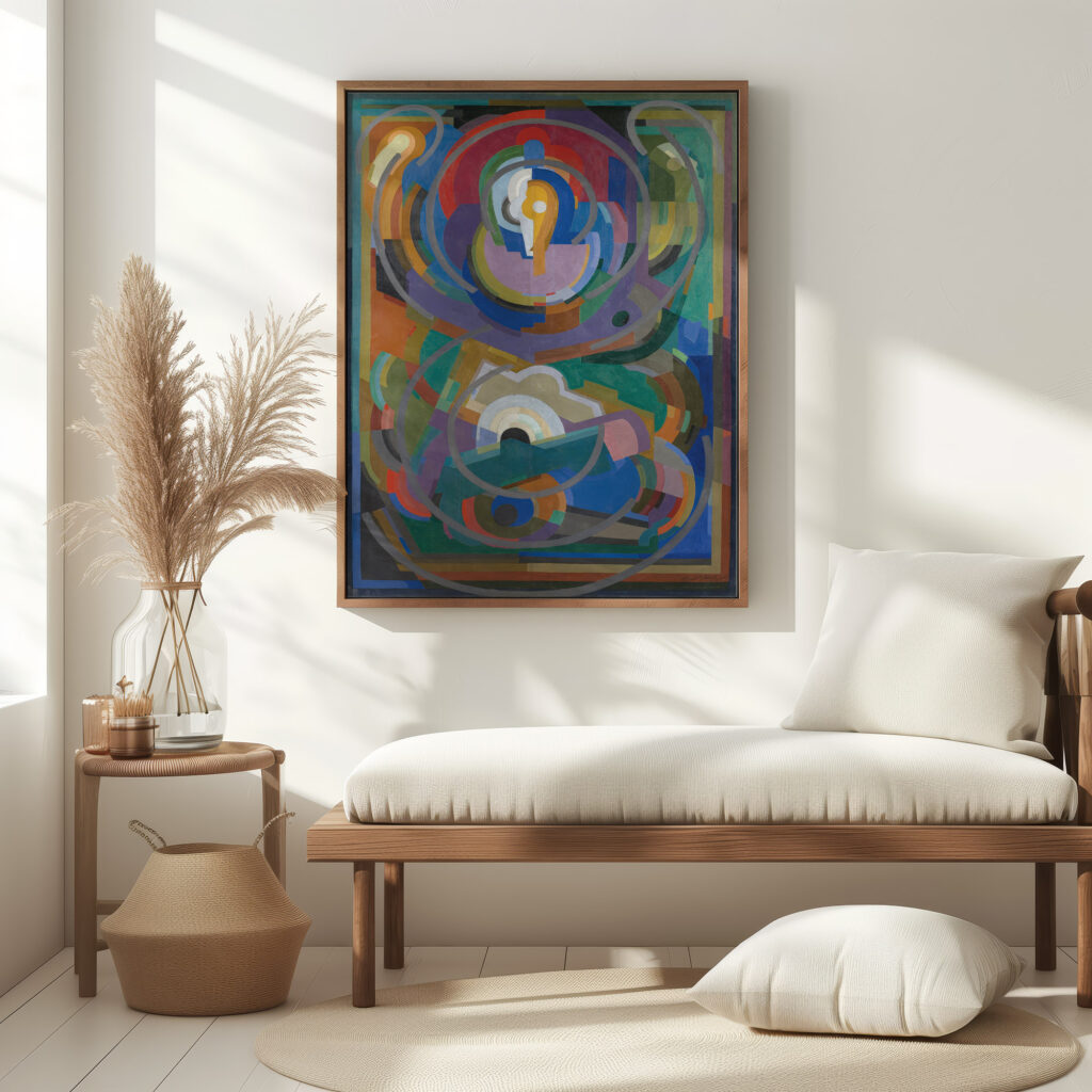 Symphonie en violet 1930 Albert Gleizes 5 mockup