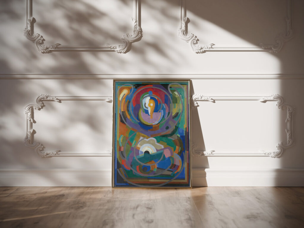 Symphonie en violet 1930 Albert Gleizes video mockup