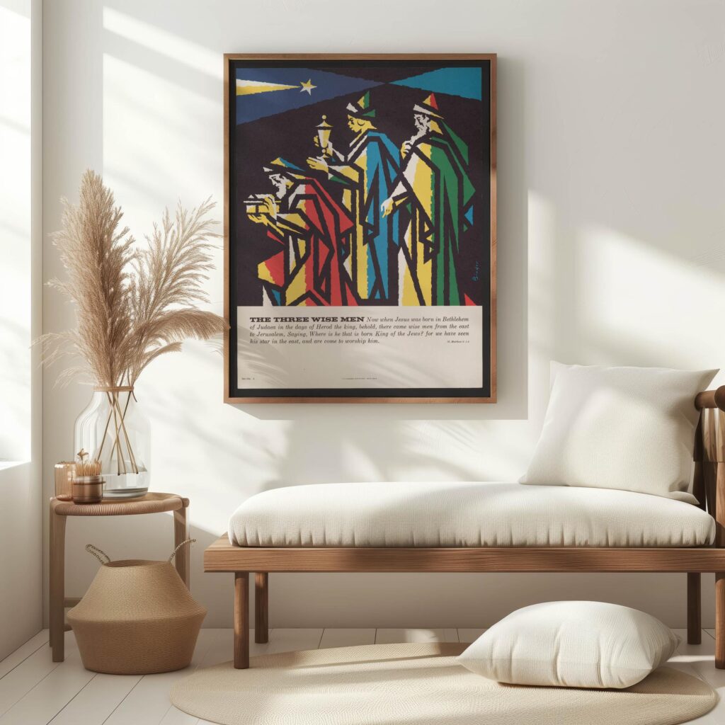 The three wise men 1962 Binder topaz 5 mockup