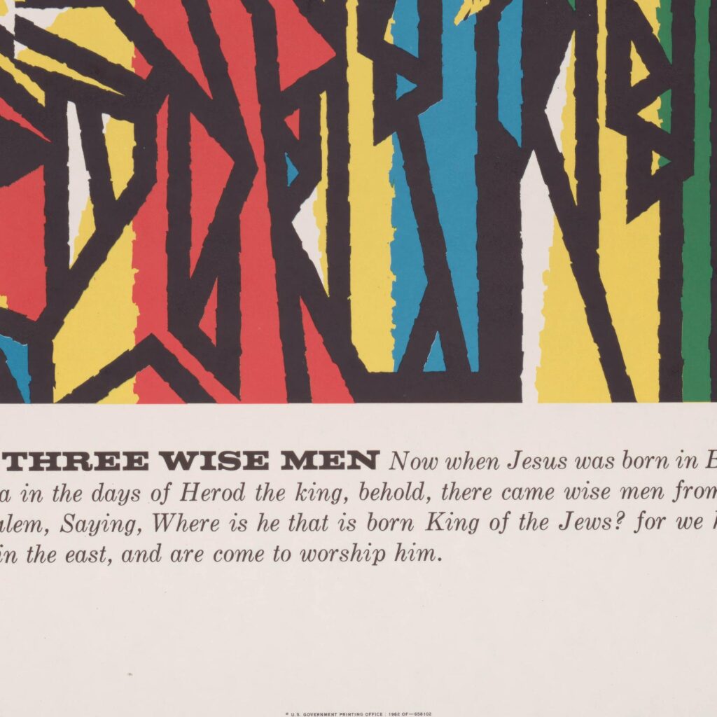 The three wise men 1962 Binder topaz 8 mockup