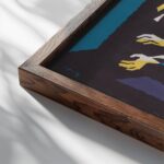 Zacharias 1962 Binder topaz close up dark wood mockup