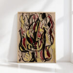 a la kandinsky 1960 lola liivat high quality print