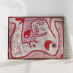 a woman for gods 1938 paul klee high quality print