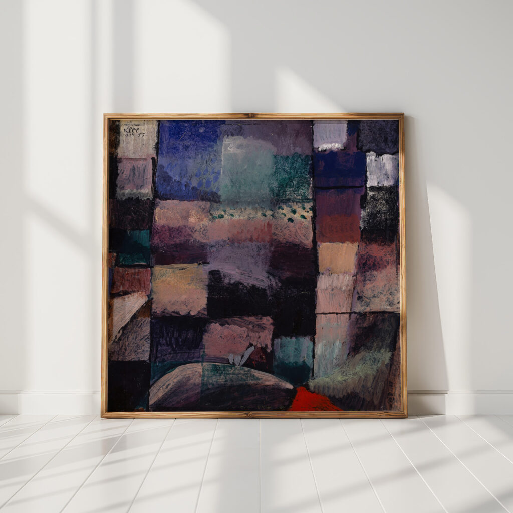 about a motif from hammamet 1914 paul klee high quality print