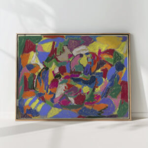 abstract composition landscape format adolf holzel high quality print