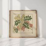 abstract design based on flowering plants 1900 george auriol high quality print