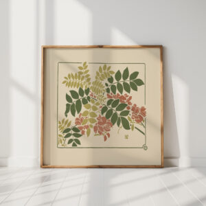 abstract design based on flowering plants 1900 george auriol high quality print