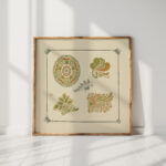 abstract design based on leaves and organic shapes 1 1900 george auriol high quality print