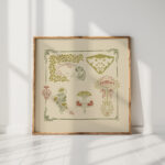 abstract design based on organic shapes 1 1900 george auriol high quality print