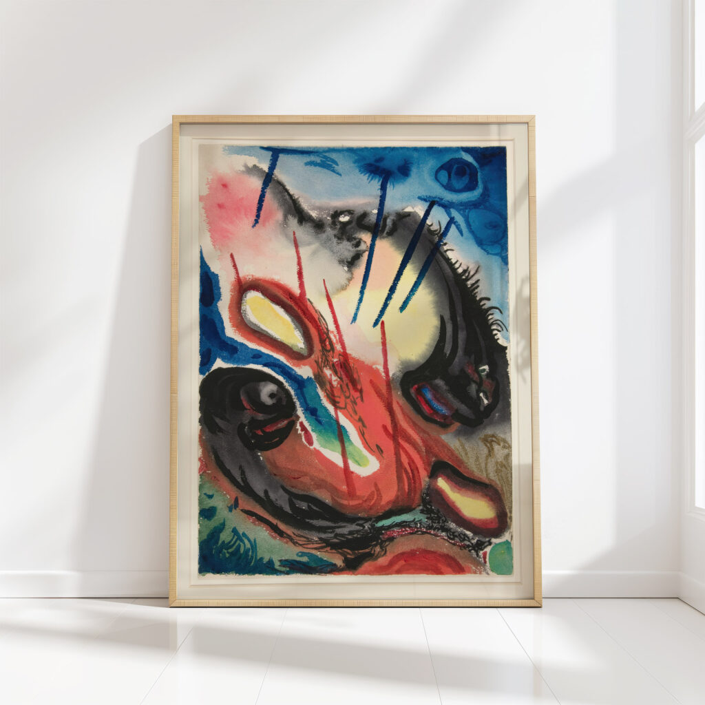 abstract forms 1922 marsden hartley high quality print