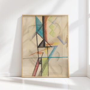 abstract forms v 1913 august macke high quality print