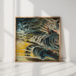 abstract futurist composition c 1912 chris lanooy high quality print