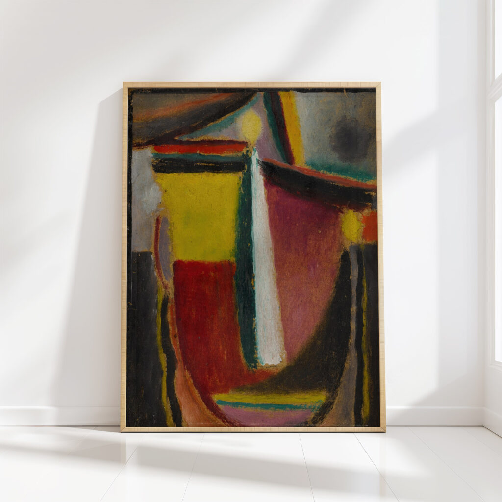 abstract head circa 1922 alexej von jawlensky high quality print