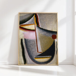 abstract head constructive head 1930 alexej von jawlensky high quality print