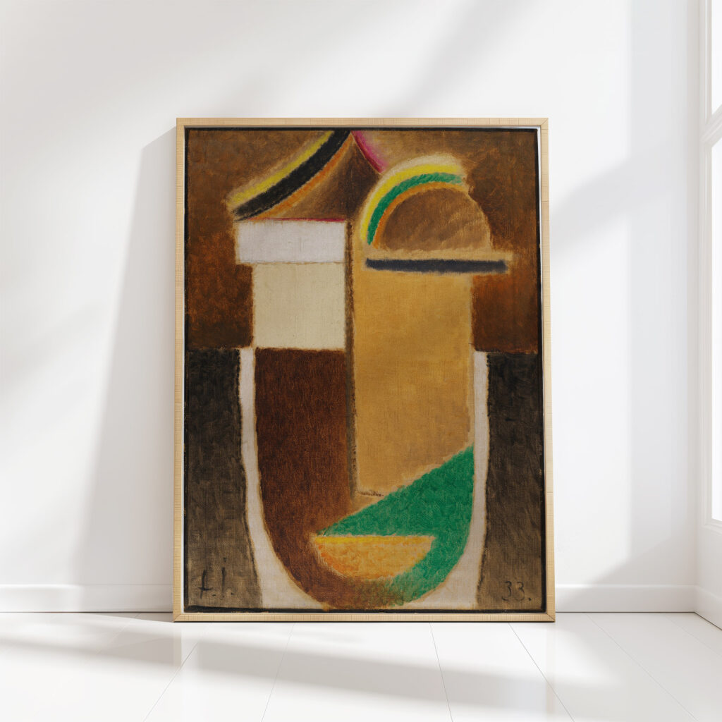 abstract head constructive head 1933 alexej von jawlensky high quality print