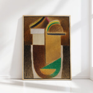 abstract head constructive head 1933 alexej von jawlensky high quality print