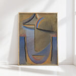 abstract head evening 1927 alexej von jawlensky high quality print