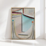 abstract head pink light blue 1929 alexej von jawlensky high quality print
