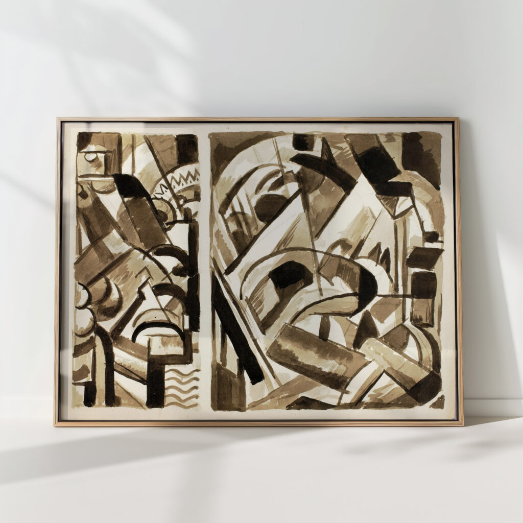 abstract iii carl newman high quality print 2