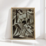 abstract iv carl newman high quality print