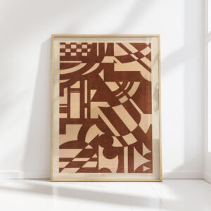 abstract pattern portfolio pl07 1930 mizuki heitaro high quality print